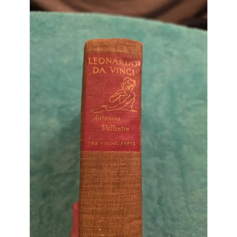 Leonardo Da Vinci The Tragic Pursuit of Perfection Antonina Vallentin 1938 Book
